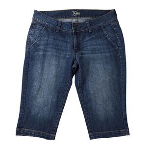 Old Navy Diva Women’s Dark Wash Denim Bermuda Shorts Size 8